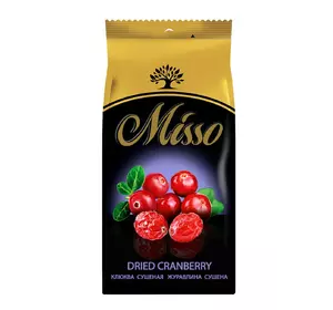 Клюква сушеная Misso 100 г (4820232570128) Клюква сушеная Misso 100 г (4820232570128)