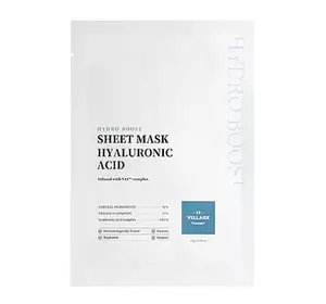Тканевая маска для лица Village 11 Factory Hydro Sheet Mask Hyaluronic Acid с гиалуроновой кислотой 21 г (8809663754495) Тканевая маска для лица Village 11 Factory Hydro Sheet Mask Hyaluronic Acid с гиалуроновой кислотой 21 г (8809663754495)