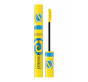 Тушь для ресниц потрясающий эффект Eveline Extension Volume Черная 10 мл (5901761966138) Тушь для ресниц потрясающий эффект Eveline Extension Volume Черная 10 мл (5901761966138)