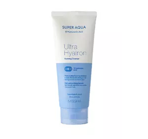 Пенка для умывания Missha Super Aqua Ultra Hyalron Cleansing Foam Гиалуроновая 200 мл (8809643507226) Пенка для умывания Missha Super Aqua Ultra Hyalron Cleansing Foam Гиалуроновая 200 мл (8809643507226)