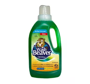 Средство моющее для стирки wash beaver universal 1620 мл (4820203060757) Средство моющее для стирки wash beaver universal 1620 мл (4820203060757)