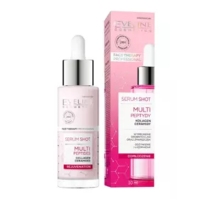 Омолаживающая сыворотка для лица Eveline Cosmetics Face Therapy Professional с мультипептидами 30 мл (5903416039587) Омолаживающая сыворотка для лица Eveline Cosmetics Face Therapy Professional с мультипептидами 30 мл (5903416039587)