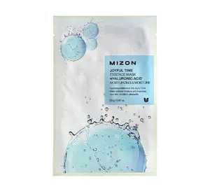 Маска для лица Гиалуроновая кислота Mizon Joyful Time Essence Mask Hyaluronic Acid 23 г (8809663752385) Маска для лица Гиалуроновая кислота Mizon Joyful Time Essence Mask Hyaluronic Acid 23 г (8809663752385)