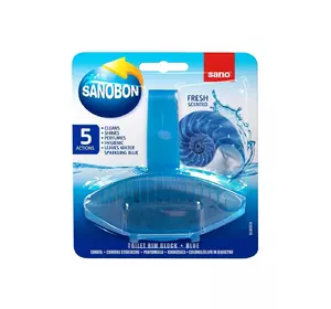 Туалетный блок Sano Синий (55 г) (7290010935635) Туалетный блок Sano Синий (55 г) (7290010935635)