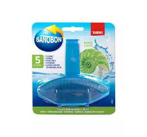 Туалетный блок Sano Яблоко (55 г) (7290005426971) Туалетный блок Sano Яблоко (55 г) (7290005426971)