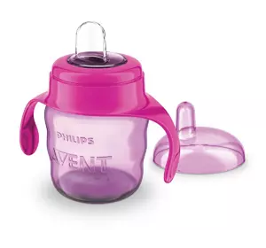 Чашка с мягким носиком и ручками Philips Avent 6 мес + розовая (SCF551/03), 200 мл (8710103854364) Чашка с мягким носиком и ручками Philips Avent 6 мес + розовая (SCF551/03), 200 мл (8710103854364)