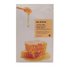 Маска для лица с маточным молочком Mizon Joyful Time Essence Mask Royal Jelly 23 г (8809663752279) Маска для лица с маточным молочком Mizon Joyful Time Essence Mask Royal Jelly 23 г (8809663752279)