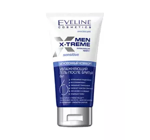 Увлажняющий гель после бритья 6в1 men x-treme Sensetive Eveline 150мл (5901761933147) Увлажняющий гель после бритья 6в1 men x-treme Sensetive Eveline 150мл (5901761933147)