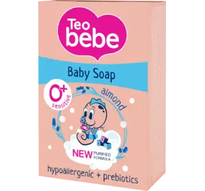 Мыло детское Teo Bebe Sensitive Almond Oil & vitamin E 75г (3800024045257) Мыло детское Teo Bebe Sensitive Almond Oil & vitamin E 75г (3800024045257)