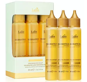 Функциональный филлер от выпадения волос Lador Dermatical Active Ampoule, 6шт по 30мл (8809500819530) Функциональный филлер от выпадения волос Lador Dermatical Active Ampoule, 6шт по 30мл (8809500819530)