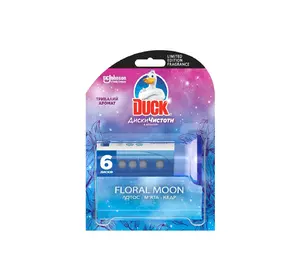 DUCK Диски чистоты FLORAL MOON 6 дисков, 38 г (5000204241969) DUCK Диски чистоты FLORAL MOON 6 дисков, 38 г (5000204241969)