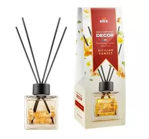 Аромадиффузор Elix Sicilian Sunset с тростью, шариками 100мл (5902315531031) Аромадиффузор Elix Sicilian Sunset с тростью, шариками 100мл (5902315531031)