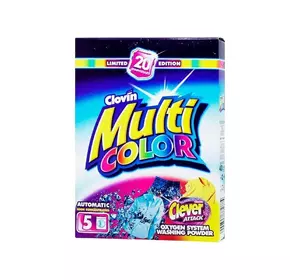 Стиральный порошок Clovin MULTICOLOR 400 г (5900308772874) Стиральный порошок Clovin MULTICOLOR 400 г (5900308772874)