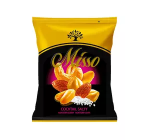 Ассорти соленых орехов Misso Коктейл Солти 60 г (4820232570289) Ассорти соленых орехов Misso Коктейл Солти 60 г (4820232570289)