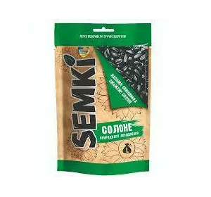 Семена подсолнечника Semki жареные соленые 180 г (4820237810021) Семена подсолнечника Semki жареные соленые 180 г (4820237810021)