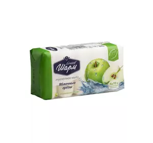 Мыло жесткое Grand Шарм Яблочные мечты 5x70 г (4820195500545) Мыло жесткое Grand Шарм Яблочные мечты 5x70 г (4820195500545)