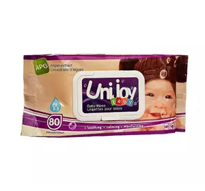 Влажные детские салфетки UNIJOY 80 шт (6973920542339) Влажные детские салфетки UNIJOY 80 шт (6973920542339)