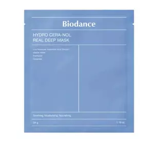 Маска BIODANCE Hydro Cera-Nol Real Deep Mask для интенсивного увлажнения и восстановления кожного барьера 34 г (8809937360629) Маска BIODANCE Hydro Cera-Nol Real Deep Mask для интенсивного увлажнения и восстановления кожного барьера 34 г (8809937360629)