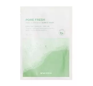 Маска для лица Mizon Pore Fresh Deep Cleansing Bubble Mask очищающая 25г (8809663754198) Маска для лица Mizon Pore Fresh Deep Cleansing Bubble Mask очищающая 25г (8809663754198)
