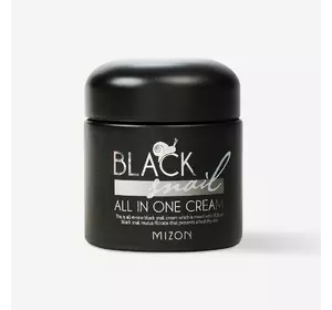 Крем для лица Mizon Black Snail All In One Питательный с фильтратом муцина улитки 75 мл (8809663751753) Крем для лица Mizon Black Snail All In One Питательный с фильтратом муцина улитки 75 мл (8809663751753)