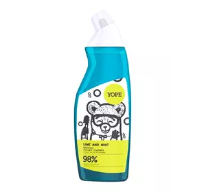Средство для мытья унитаза Yope Lime and Mint 750 мл (5903760202712) Средство для мытья унитаза Yope Lime and Mint 750 мл (5903760202712)