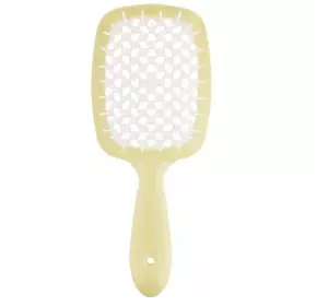 Расческа Janeke Superbrush Пастельный желтая с белым (8006060607601) Расческа Janeke Superbrush Пастельный желтая с белым (8006060607601)