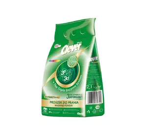 Средство для стирки clever color & white порошкообразное 2.1 кг (5900308779729) Средство для стирки clever color & white порошкообразное 2.1 кг (5900308779729)