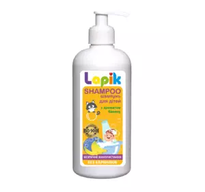 Шампунь для детей Nata Group Lapik с ароматом Банана 500 мл (4823112601219) Шампунь для детей Nata Group Lapik с ароматом Банана 500 мл (4823112601219)