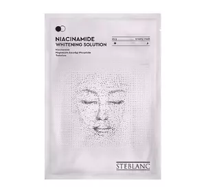 Тканевая маска для лица Steblanc Niacinamide Whitening Solution с ниацинамидом 25 г (8809663752804) Тканевая маска для лица Steblanc Niacinamide Whitening Solution с ниацинамидом 25 г (8809663752804)