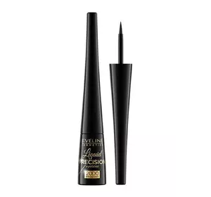 Водостойкая подводка для глаз eveline cosmetics liquid precision eyeliner черная матовая (4ml) (5901761910797) Водостойкая подводка для глаз eveline cosmetics liquid precision eyeliner черная матовая (4ml) (5901761910797)