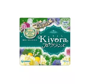 Ежедневные гигиенические прокладки Sofy Kiyora Fresh 72 шт (4903111375103) Ежедневные гигиенические прокладки Sofy Kiyora Fresh 72 шт (4903111375103)