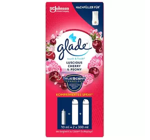 Освежитель воздуха Glade Пион и сочные ягоды сменный баллон микроспрей 10мл (5000204078442) Освежитель воздуха Glade Пион и сочные ягоды сменный баллон микроспрей 10мл (5000204078442)