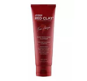 Очищающая маска-пенка для умывания Missha Amazon Red Clay™ 120 мл (8809643532433) Очищающая маска-пенка для умывания Missha Amazon Red Clay™ 120 мл (8809643532433)