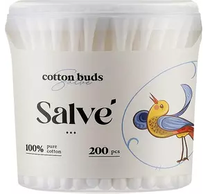 Ватные палочки Salve круглые 200 шт (5853954200591) Ватные палочки Salve круглые 200 шт (5853954200591)