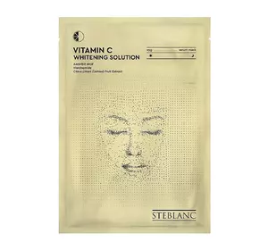 Тканевая маска для лица Steblanc Vitamin C Whitening Solution с витамином С 25 г (8809663752842) Тканевая маска для лица Steblanc Vitamin C Whitening Solution с витамином С 25 г (8809663752842)