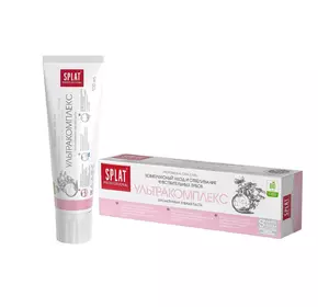 Зубная паста Splat Антибактериальная ультракомплекс для комплексного ухода и отбеливания чувствительных зубов 100 мл (3800023406905) Зубная паста Splat Антибактериальная ультракомплекс для комплексного ухода и отбеливания чувствительных зубов 100 мл (3800023406905)