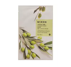 Маска для лица с экстрактом оливы Mizon Joyful Time Essence Mask Olive 23 г (8809479166482) Маска для лица с экстрактом оливы Mizon Joyful Time Essence Mask Olive 23 г (8809479166482)