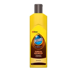 Полироль для мебели Pronto Лимон 300 мл (4823002000511) Полироль для мебели Pronto Лимон 300 мл (4823002000511)