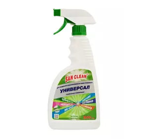 Универсальное средство Сан Клин для генеральной уборки с распылителем Яблоко 500 мл (4820003543030) Универсальное средство Сан Клин для генеральной уборки с распылителем Яблоко 500 мл (4820003543030)