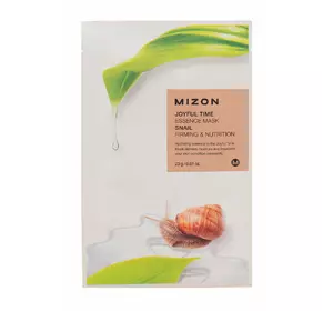 Тканевая маска для лица с муцином улитки Mizon Joyful Time Essence Mask Snail 23 мл (8809663752378) Тканевая маска для лица с муцином улитки Mizon Joyful Time Essence Mask Snail 23 мл (8809663752378)