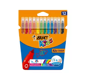 Фломастеры BIC Kid Coleour 12 цветов 12 шт (3270220002727) Фломастеры BIC Kid Coleour 12 цветов 12 шт (3270220002727)