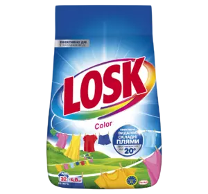 Стиральный порошок Losk Color Автомат 32 цикла стирки 4.8 кг (9000101805635) Стиральный порошок Losk Color Автомат 32 цикла стирки 4.8 кг (9000101805635)