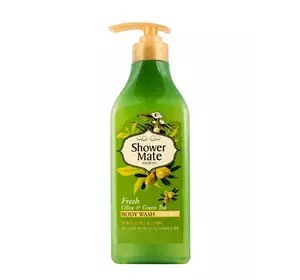 Гель для душа KeraSys Shower Mate Оливки и зеленый чай 550 мл (8801046876756) Гель для душа KeraSys Shower Mate Оливки и зеленый чай 550 мл (8801046876756)