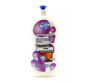 Средство для чистки Милам для удаления жира и копоти 500 мл (4820077610065) Средство для чистки Милам для удаления жира и копоти 500 мл (4820077610065)