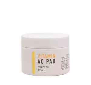 Пилинг-диски для лица Apieu Vitamin AC Pad, 80 г (8809530049747) Пилинг-диски для лица Apieu Vitamin AC Pad, 80 г (8809530049747)