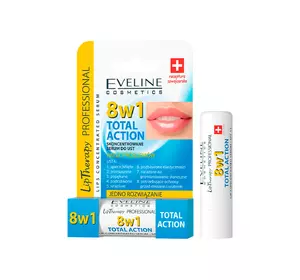Концентрированная сыворотка для губ Eveline Cosmetics Total Action 8 в 1 серии Lip Therapy Professional 21 г (5901761916164) Концентрированная сыворотка для губ Eveline Cosmetics Total Action 8 в 1 серии Lip Therapy Professional 21 г (5901761916164)