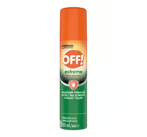 Аэрозоль от насекомых OFF! Экстрим 100 мл (5010182990629) Аэрозоль от насекомых OFF! Экстрим 100 мл (5010182990629)
