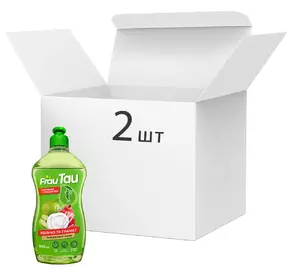 Упаковка средства для мытья посуды Frau Tau Яблоко и гранат 500 мл х 2 шт (4820263230053) Упаковка средства для мытья посуды Frau Tau Яблоко и гранат 500 мл х 2 шт (4820263230053)