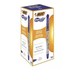 Набор гелевых ручек BIC Gelocity Stic Синий 0.5 мм 30 шт (3086123546295) Набор гелевых ручек BIC Gelocity Stic Синий 0.5 мм 30 шт (3086123546295)