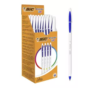 Набор шариковых ручек BIC Cristal Up Синий 1.2 мм 20 шт (3086123494725) Набор шариковых ручек BIC Cristal Up Синий 1.2 мм 20 шт (3086123494725)